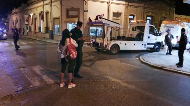 Un hombre fue atropellado en el centro de Paraná