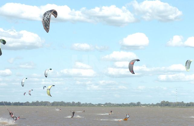 Kitesurf en Santa Fe.