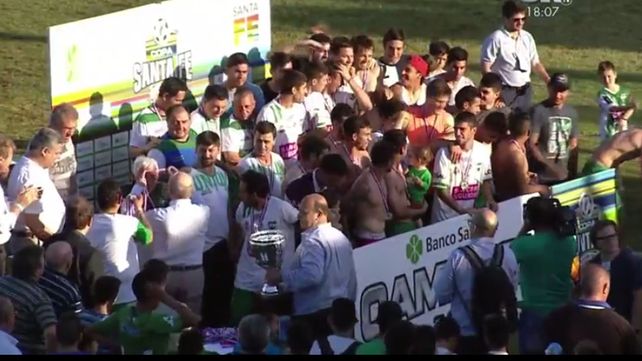 Unión de Sunchales se consagró campeón de la Copa Santa Fe