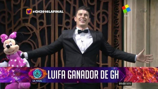 Luifa se consagró como el ganador de Gran Hermano 2016