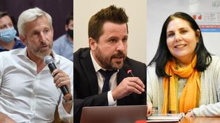 Los entrerrianos Frigerio y Lena firman el proyecto de Tetaz.