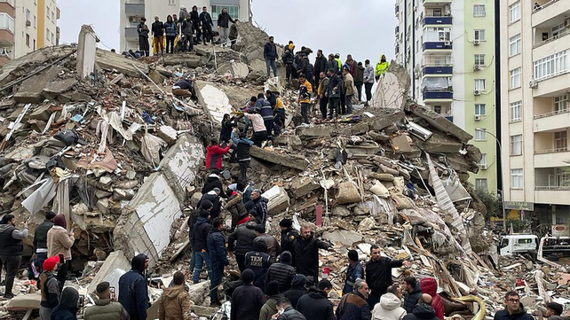 Muchos edificios nuevos de altura