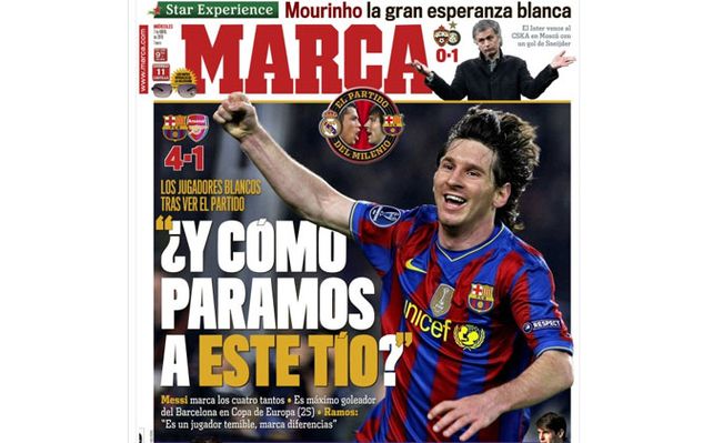 Lionel Messi, endiosado en los medios de todo el mundo