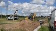 Crecida del Paraná: comienza la instalación en Alto Verde de los módulos habitacionales para familias fuera de los anillos de defensa