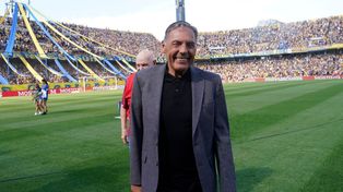 Miguel Angel Russo está feliz. Su equipo respondió y Central hoy está en Copa Libertadores.