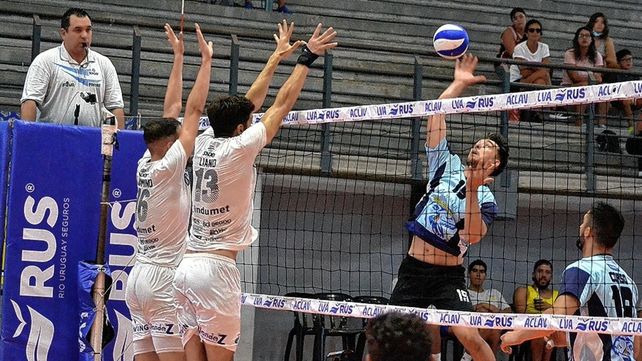 Obras de San Juan fue más que Gigantes del Sur en Concepción del Uruguay por la Liga Argentina de vóley.