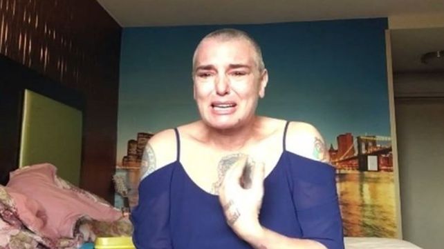 El doloroso video de Sinead OConnor en el que asegura que lucha contra el suicidio