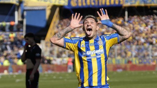 En vivo: Central pegó primero con el bombazo del Gato Ávila y gana el clásico rosarino