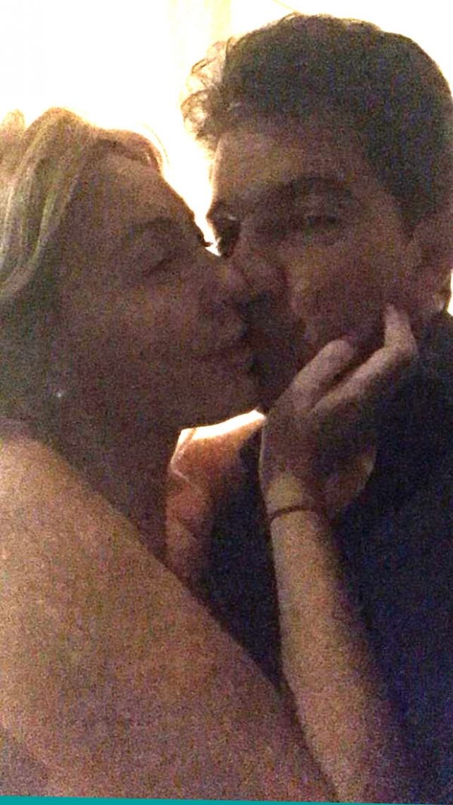 Las fotos y chats que comprometen al novio de Amalia Granata con una supuesta amante