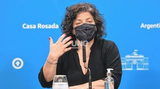 Vizzotti aseguró que la información difundida sobre el crucero que llegó de África es falsa