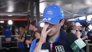Colapinto rompió en llanto tras el GP de Italia: Era una gran oportunidad