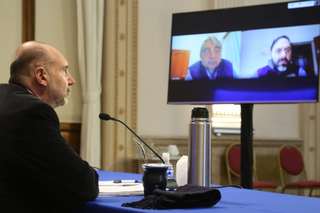 Reuniones virtuales. Perotti convers&oacute; ayer con un amplio espectro de acreedores de la agroexportadora.&nbsp;