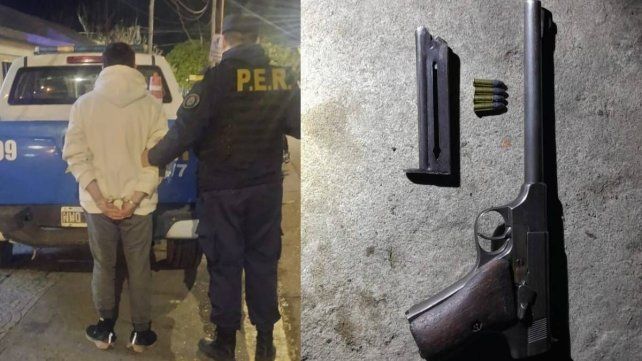 Formalizaron la detención del sospechoso de balear a un hombre en Paraná