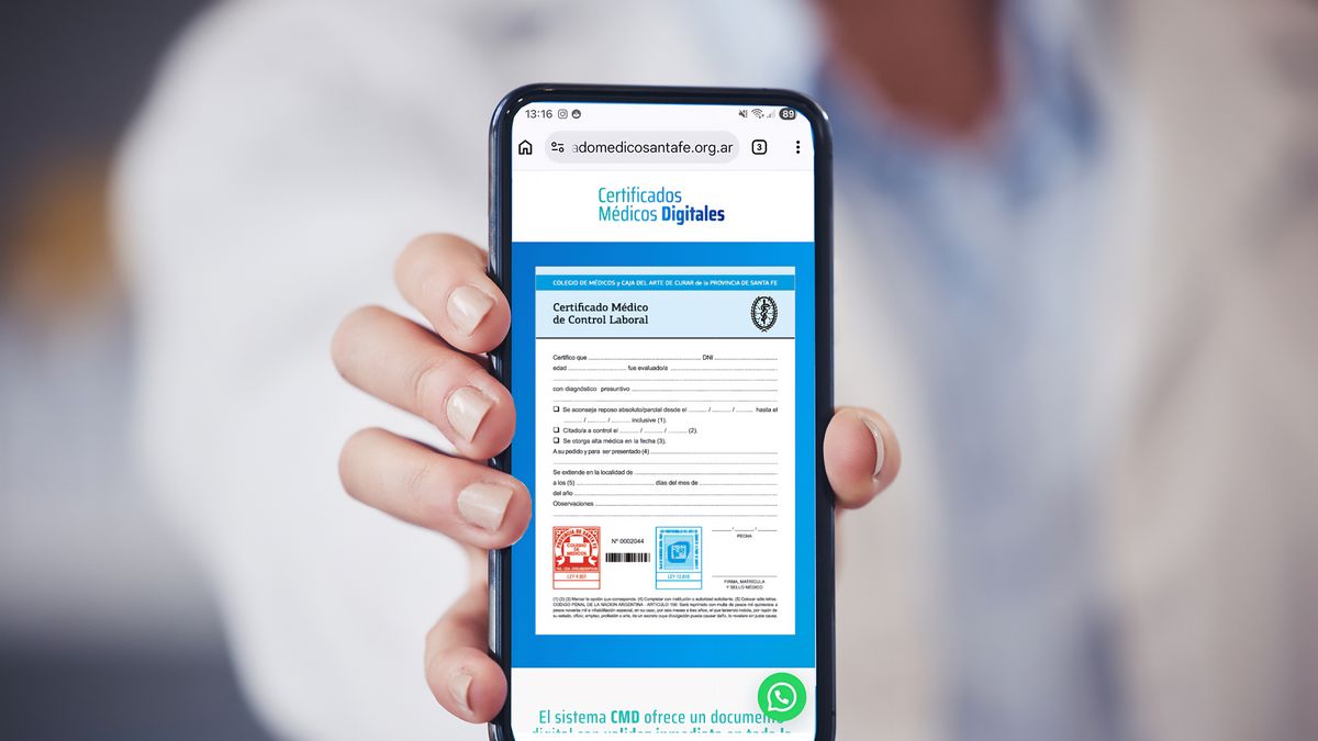 Santa Fe lanza el certificado médico digital para combatir falsificaciones y agilizar trámites
