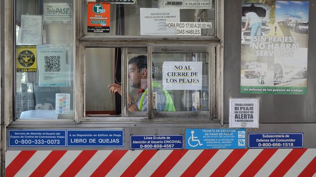 Rodenas se reunió con los trabajadores de peaje de la RN 11