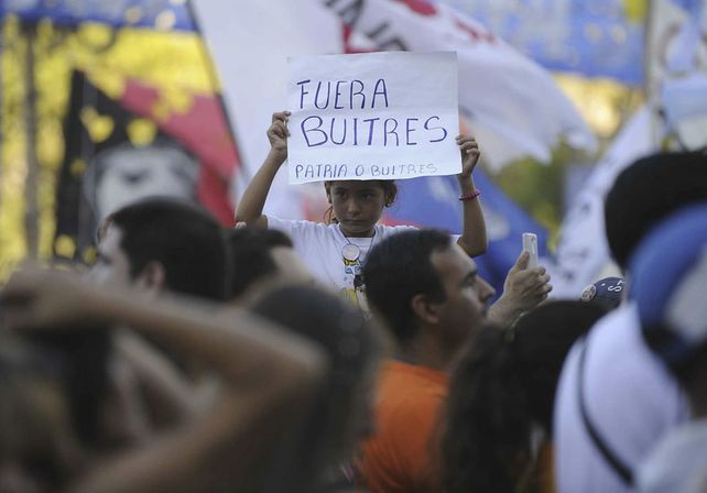 La calle fue escenario de marchas a favor y en contra del presidente
