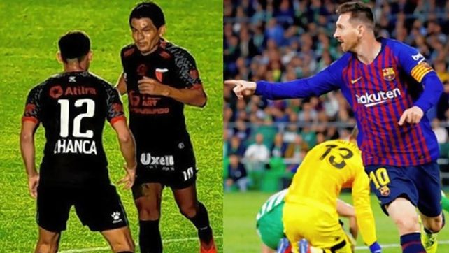 Colón: El gol del Pulga que comparan con uno de Lionel Messi