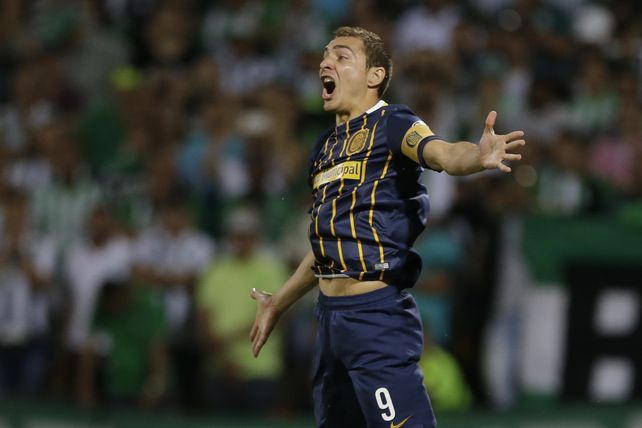 Otro grito de Marco Ruben y van ocho en la Libertadores 2016.