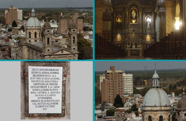 Quieren cerrar el convento de Santo Domingo: un monumento histórico donde se hospedó Belgrano