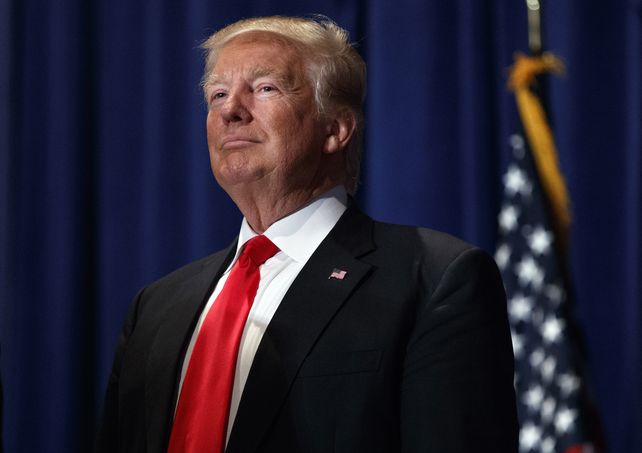 El candidato republicano Donald Trump.