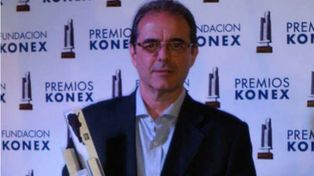 El santafesino Jorge Fandermole recibió el Konex de Platino