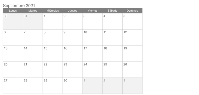 Aquí está, este es: el calendario de feriados para el 2021