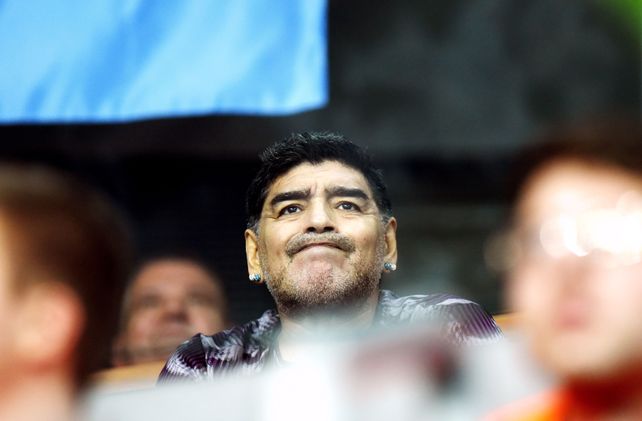 Maradona confesó que lo enoja cuando critican a Messi.&nbsp;