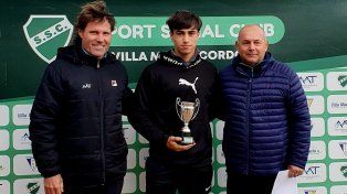 Valentino Grippo, campeón del ITF Juniors de Córdoba.