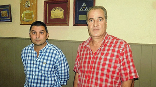 &nbsp;Leonidas Bonaveri y Alberto Garau, presidente y vice de la Liga Santafesina encabezaron la reunión en la Fraternidad Deportiva.