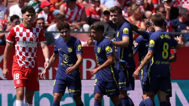Atlético de Madrid cerró La Liga de España con una goleada ante Girona