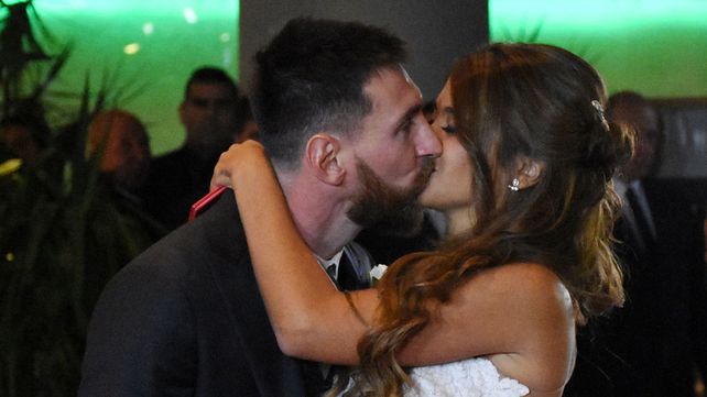 Messi y Antonela Roccuzzo ya son marido y mujer