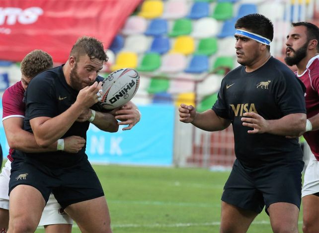 El primera l&iacute;nea Mayco jug&oacute; el Mundial de Jap&oacute;n con Los Pumas.
