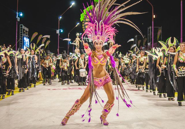 Colmado. La fiesta en Gualeguay se vivió a pleno en su primera noche.