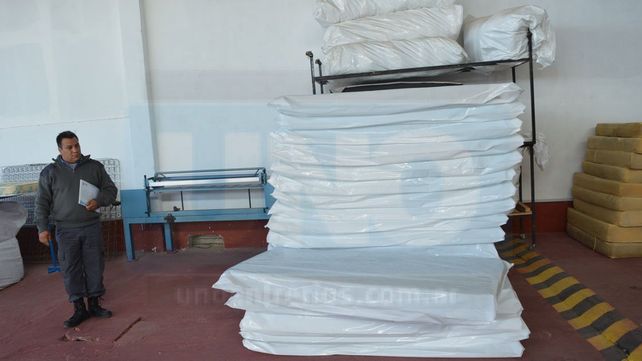 Taller de colchonería&nbsp;