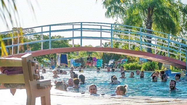 Las termas de Federación son un fuerte atractivo en Entre Ríos