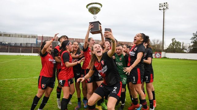 La foto de la victoria de Newells