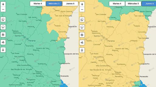 SMN emite nuevo alerta amarillo por tormentas intensas