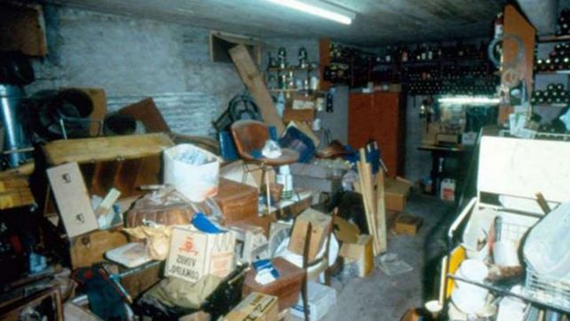 El sótano de la casa de los Puccio&nbsp;