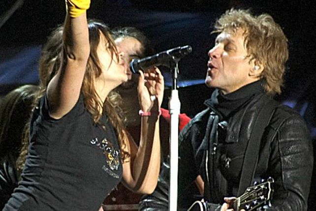 Una investigadora del Conicet Santa Fe cantó con Bon Jovi