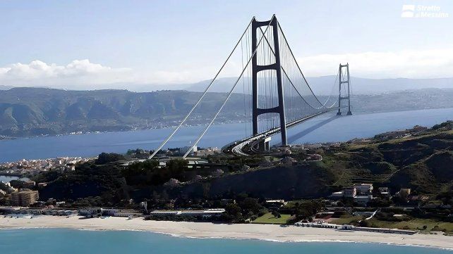 Construirán el mayor puente colgante del mundo entre Sicilia y la Italia continental