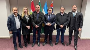 Javier Milei se reunión con el exmandatario de Brasil.