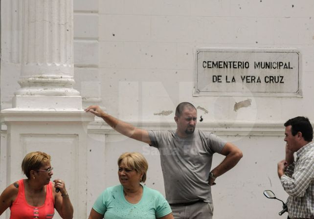 Está cerrado al público transitoriamente el Cementerio Municipal por un desmoronamiento