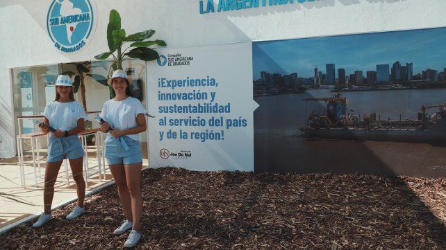 La Compañía Sud Americana de Dragados, filial local de Jan De Nul Group, en Expoagro 2023