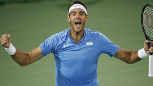 Del Potro se aseguró la medalla de plata y mañana buscará el oro frente a Murray