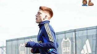 En Boca Juniors esperan por Valentín Barco. Está convocado, resta definir si será titular o suplente.