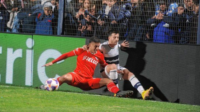 Gimnasia e Independiente jugaron en La Plata.