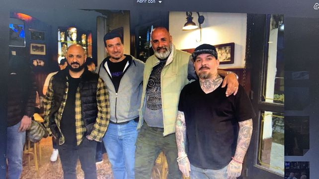 Jorge Sauán, Diego Palacio, Víctor Rivera y Fernando Santarelli