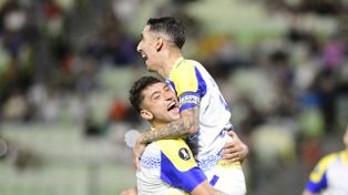 Di María volvió a ser titular, fue el eje del equipo y marcó su primer gol en la Libertadores