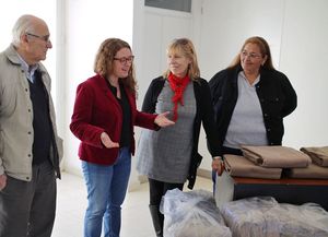 El municipio entregó frazadas al movimiento Los Sin Techo
