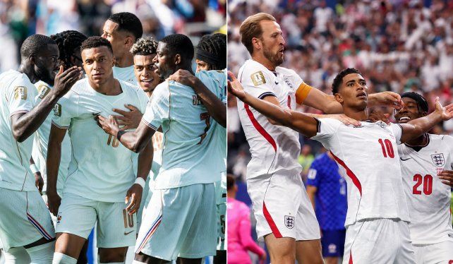 Francia e Inglaterra juegan este sábado en Miami.